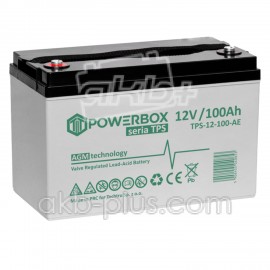Батарея аккумуляторная Powerbox AGM 12V 100Ah